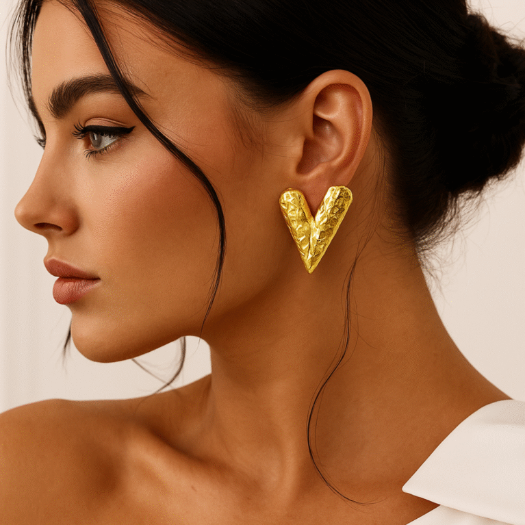 Molten V Studs by VIKTAMNA