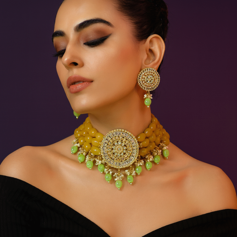 Rani Haar Miniature Choker by VIKTAMNA