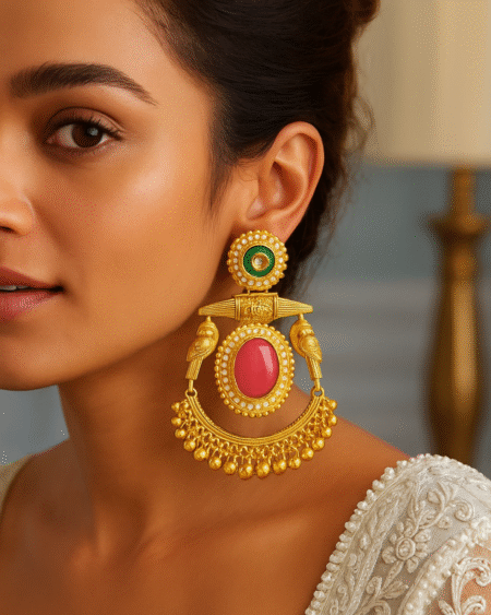 Rajni Tassel Jhumkas by VIKTAMNA
