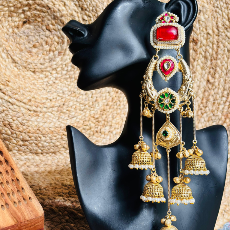 Majestic Heritage Statement Earring By VIKTAMNA ✨