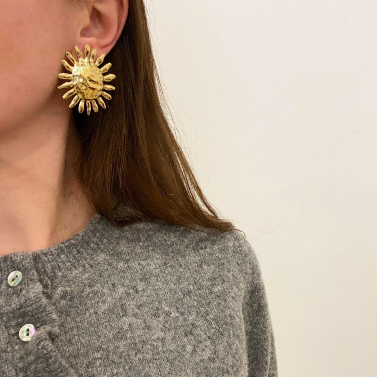 Solara Bloom Earrings by VIKTAMNA